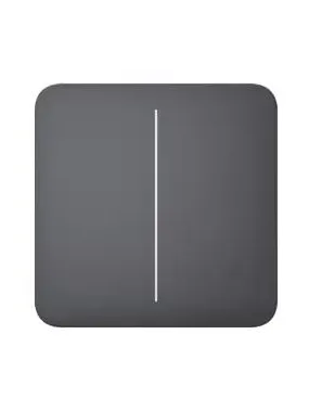 SMART SOLOBUTTON 2GANG/GRAPHITE 46016 AJAX