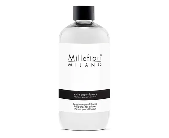 REFILL FOR STICK DIFFUSER 500ml WHITE PAPER FLOWERS