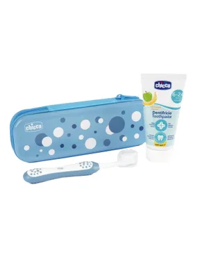 Always with a Smile set toothpaste 50ml + toothbrush + case 6-36m Indigo