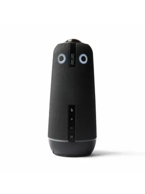 Owl Labs sanāksme Pūce 4+ 360 grādu, 4K viedā videokonferenču kamera, mikrofons un skaļrunis (automātiskais skaļruņu fokuss, viedā tālummaiņa un trokšņu izlīdzināšana)