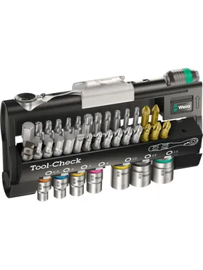 Tool-Check 1 SB, 38 pieces, bit set