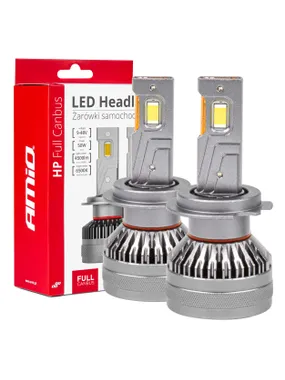 LED car bulbs series HP full canbus h7/h18 6500k amio-03674