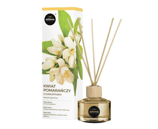 Fragrance sticks orange flower with eucalyptus 50ml