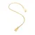 Hot Diamonds B Jac Jossa Soul Gold Plated Necklace DP940 (Chain, Pendant)