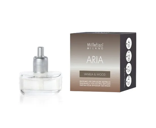 Replacement cartridge for electric diffuser Aria - Vanilla & Wood 20 ml
