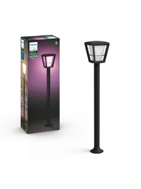 Philips Hue Econic RGBW Black Post 1x15W 24V