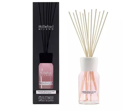 Glass diffuser Natura l Magnolia flowers and wood 100 ml