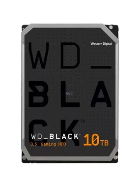 Black 10TB hard drive