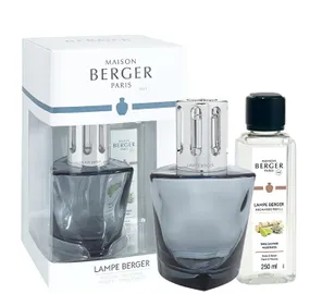Catalytic lamp Terra black gift set + Divočina refill 250 ml