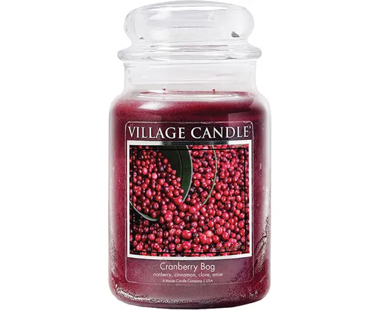 Cranberry Bog scented candle in glass 602 g