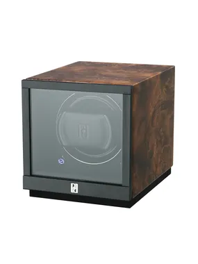Paul Design Watch Winder Gentlemen 1D Burlwood 20107