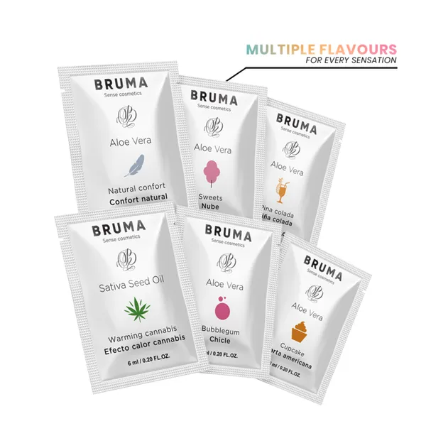 BRUMA - ALOE VERA SLIDING GEL PINA COLADA FLAVOR 6 ML