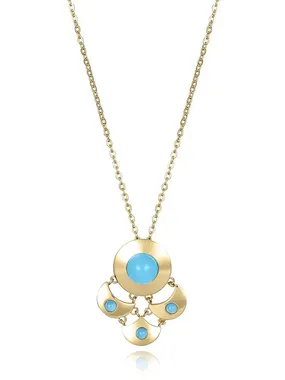 Original gold-plated necklace for women Chic 14159C01013