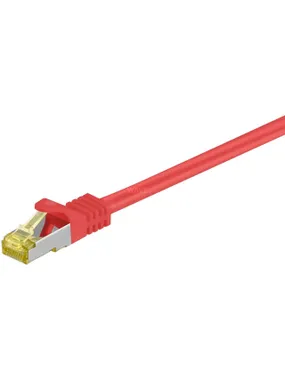 RJ-45 patch cable Cat 6.a S/FTP (PIMF), with Cat.7 raw cable