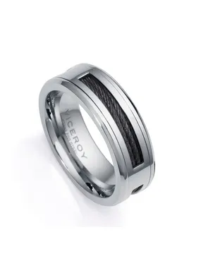 Stylish ring made of steel Magnum 14066A02
