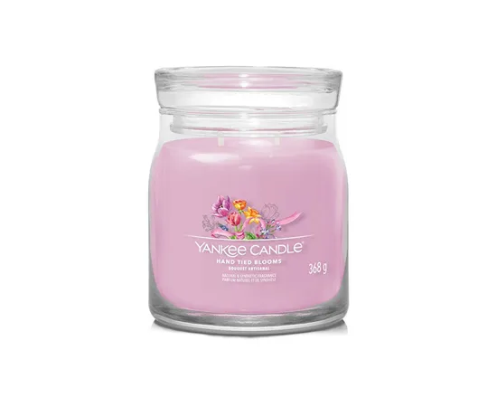Aromatic candle Signature glass medium Hand Tied Blooms 368 g