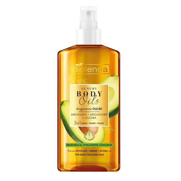 Luxury Body Oils 3in1 care oil Avocado + Argan + Jojoba 150ml