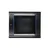 Wall cabinet rack 9U 600x450 black glass door