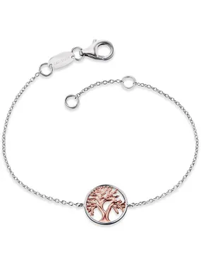 Silver Life Tree Bracelet ERB-LILTREE-BI