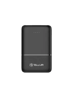 Tellur 5000mah Power Bank 2xusb+USB-C+MicroUSB Black