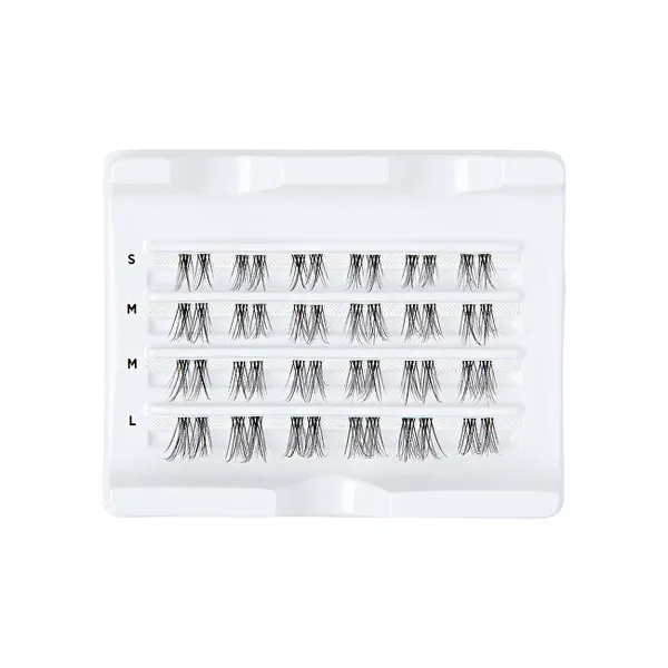 False eyelashes Falscara Multipack - Clear band