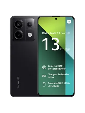 Xiaomi Redmi Note 13 Pro 5G 256GB DS Black (Refurbished)