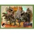 Puzzle 4w1 Groźne dinozaury Jurassic World