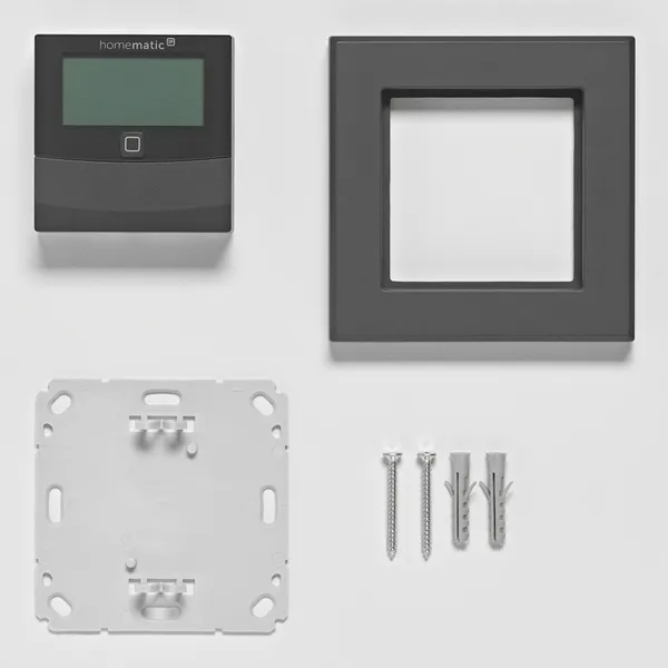 Temperature and humidity sensor with display HmIP-STHD-A