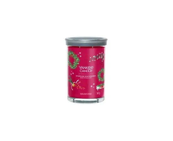 Sparkling Winterberry Signature Tumbler Candle ( jiskrné zimní bobule ) - Vonná svíčka, 567g, 567.0g