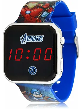LED Watch Children's watch Avengers AVG4706