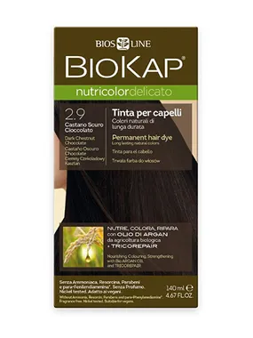 NUTRICOLOR DELICATO - Hair color - 2.90 Chestnut chocolate dark 140 ml