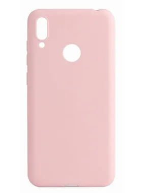 Huawei Y7 2019 Silicone case Pink Sand
