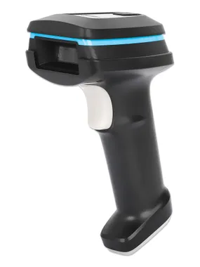 Manhetenas 2D lielā diapazona LED svītrkodu skeneris, USB, 450 mm skenēšanas dziļums, Maksimālais apkārtējās vides gaismas 100 000 lukss (saules gaisma), atbalsta simboloģijas - 1D (X21 versijas) un 2D (X10 versijas), skeneris RJ45 līdz USB 1,8 m kabelis (