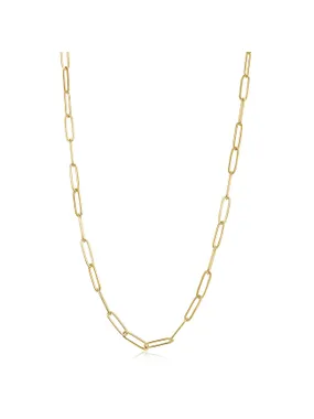 Modern gold-plated necklace for Chunky SHK02 pendants