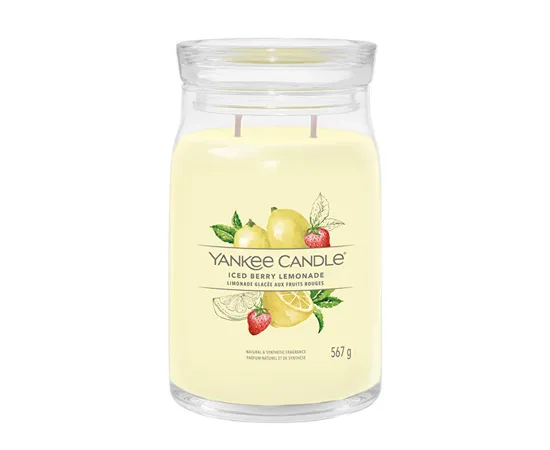 Aromatic candle Signature large glass Iced Berry Lemonade 567 g