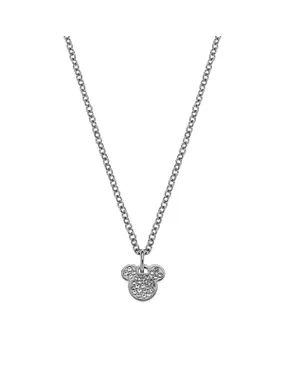 Charming steel necklace Mickey and Minnie Mouse N600581RWL-B.CS (chain, pendant)