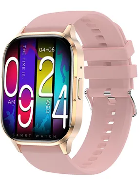 AMOLED Smartwatch W21HK – Gold - Pink