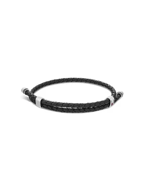 Stylish leather bracelet TH2790224