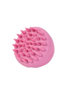 Aura Scalp Massager Shampoo Brush brush for washing and massage of the scalp Pink
