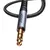 Joyroom SY-A09 AUX cable 3.5mm mini jack to 3.5mm mini jack, braided, 1.2m (black)