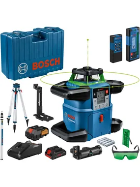 Cordless rotation laser GRL 650 CVHG Professional, 18 volts, with construction tripod