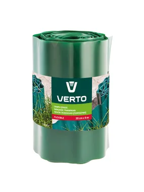 Lawn edging 20 cm x 9 m, green