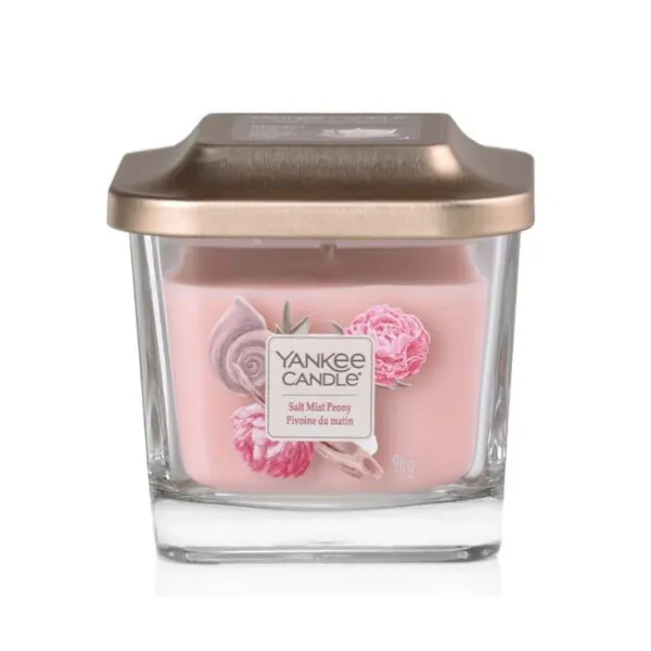 Small aromatic candle Elevation Salt Mist Peony 96 g