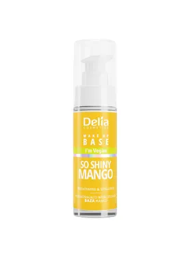 Vegan Make Up Base vegan brightening and vitalizing base So Shiny Mango 30ml