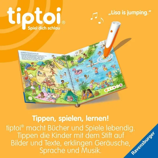 tiptoi My Learning Game World: English, Learning Book