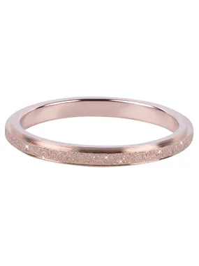 Bronze steel glitter ring