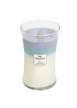 Scented candle vase large Trilogy Calming Retreat 609.5 g
