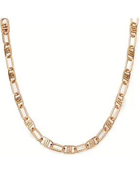 Fashion LJ2227 Bold Bronze Steel Necklace