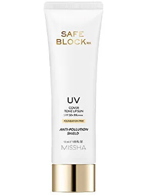 Toning sunscreen SPF50+ Safe Block Rx (Cover Tone Up Sun) 50 ml