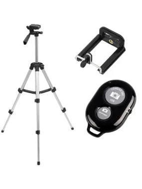 ST5C Photo tripod 112 cm + remote control + handle